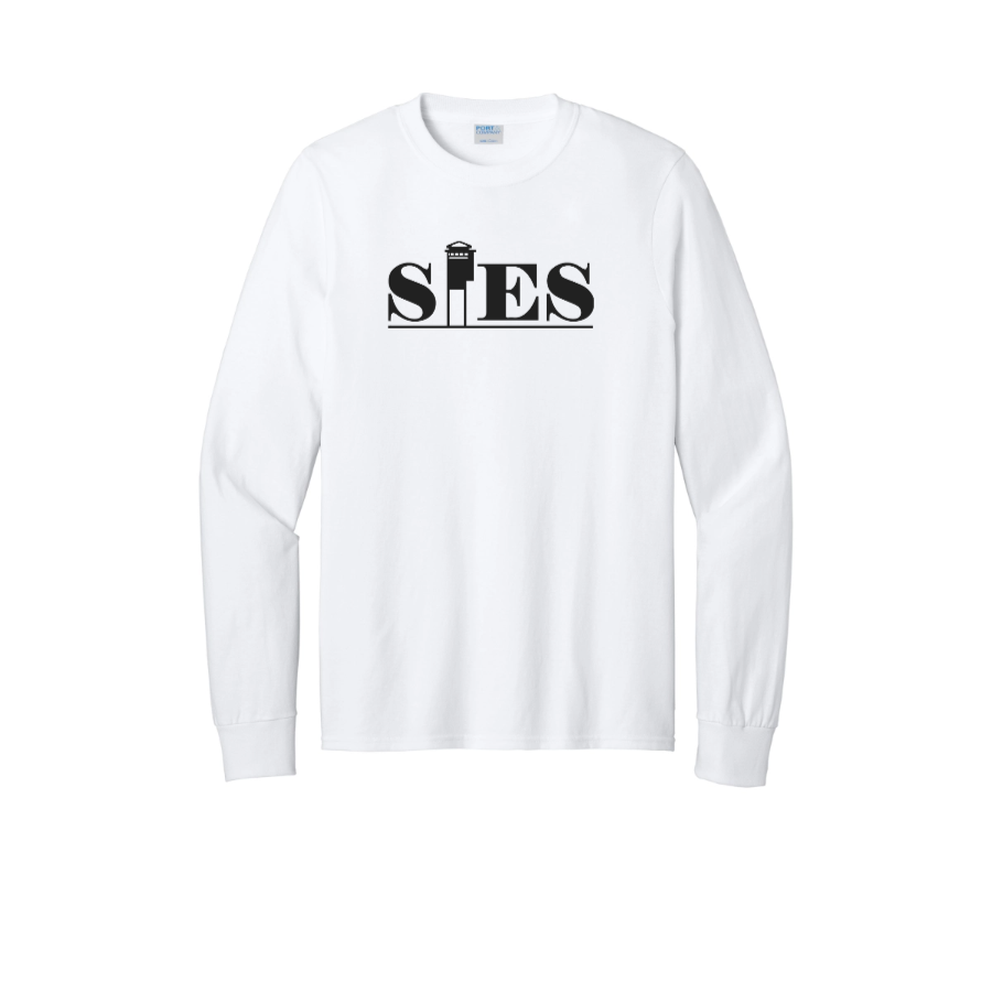 ADULT LONG SLEEVE 100% COTTON TEE SIES
