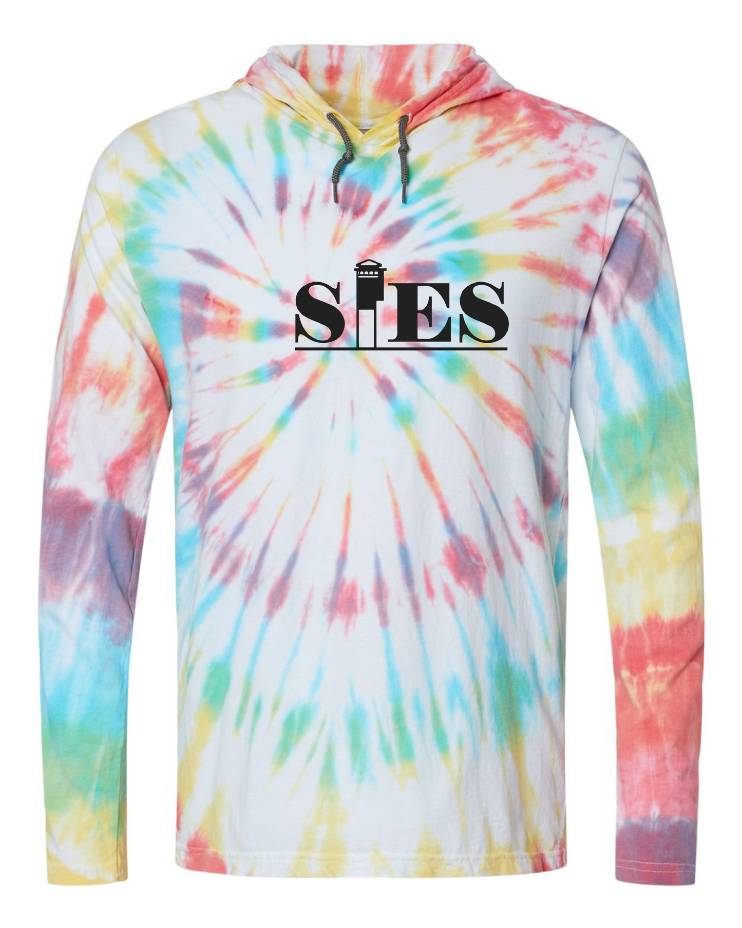 Spiral Long Sleeve Hooded Tee SIES