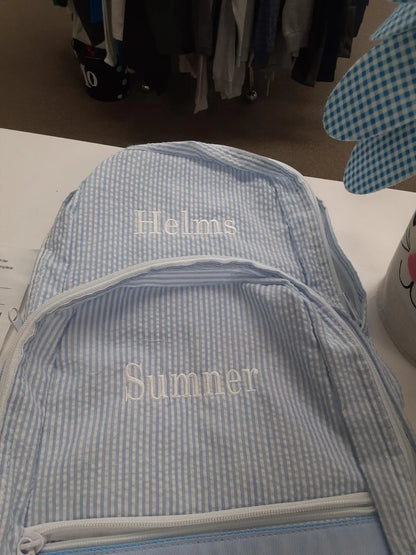 Gingham Backpack - An Initial Impression