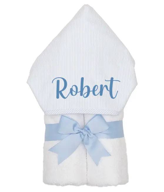 Seersucker Stripe Everykid Towel An Initial Impression An Initial Impression