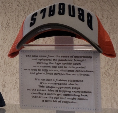 Trucker Retro Hat Upside Down Name