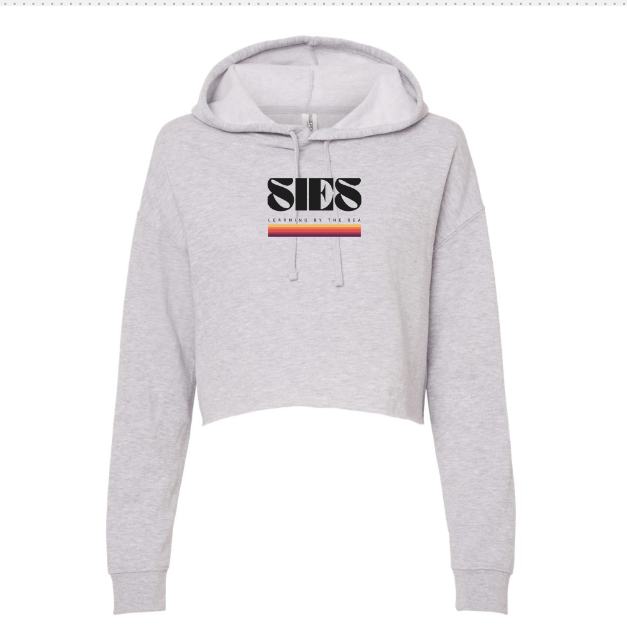 Women’s Lightweight Crop Hooded Sweatshirt SIES