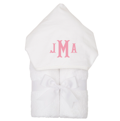 Seersucker Stripe Everykid Hooded Towel