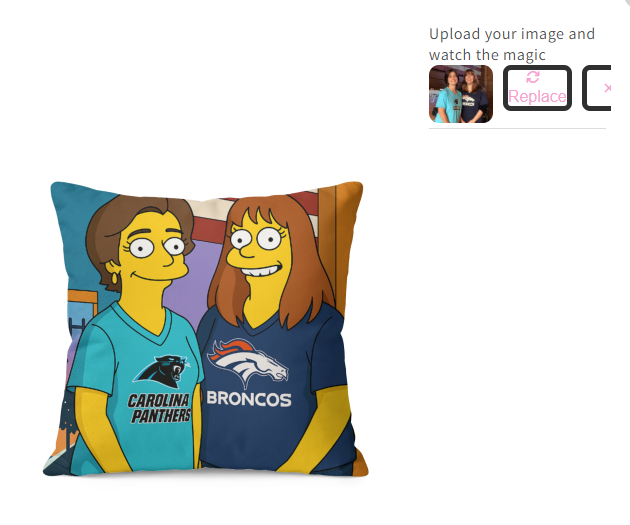 Pillow Simpson Style