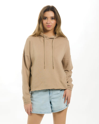 Women's Vintage Washed Fleece Hood SIES