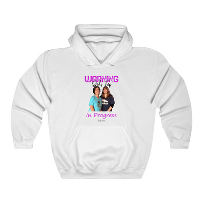 Warning Girls Trip Hooded Sweatshirt
