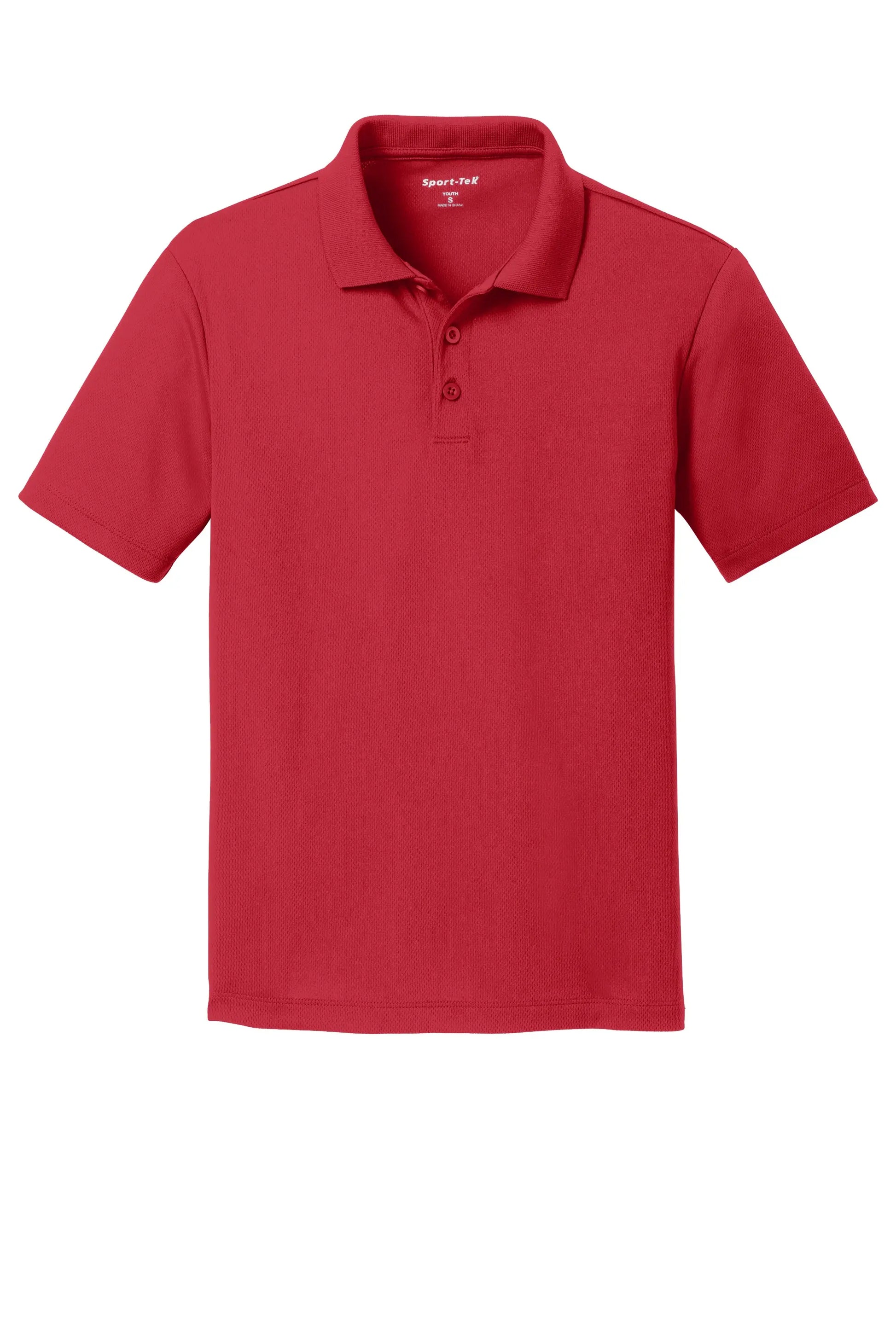 Youth UV MicroPique Polo An Initial Impression An Initial Impression RED-YXL