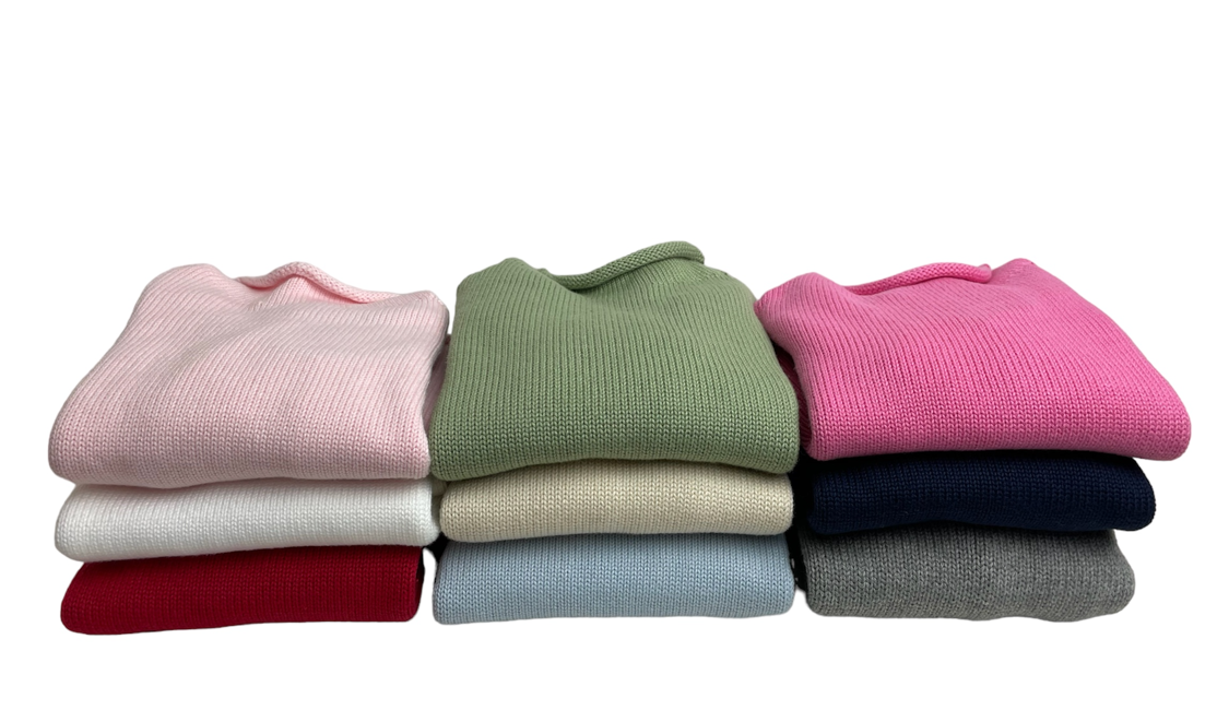 Jersey Rollneck Sweater