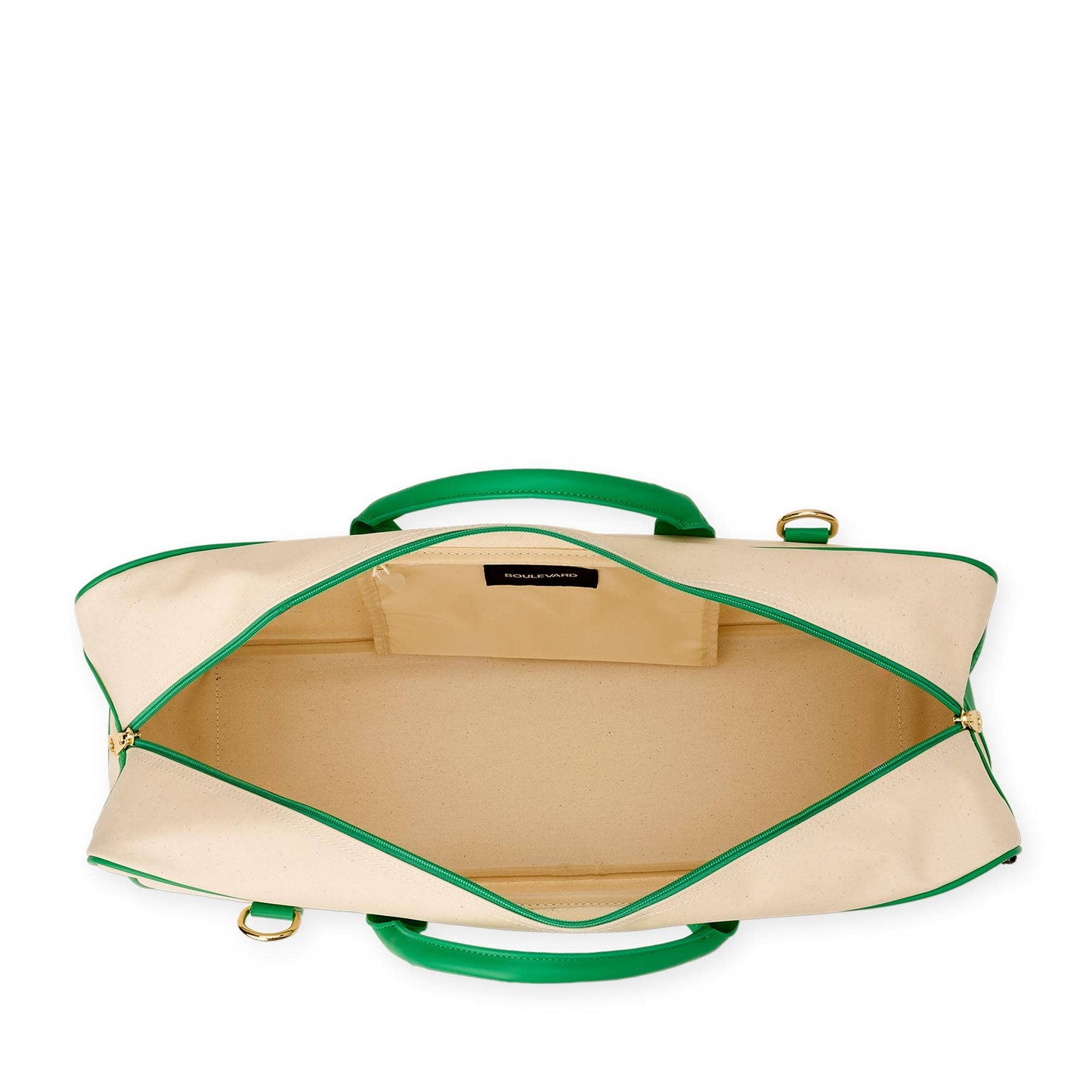"Margo" Natural Mahjong Tote (Personalizable)
