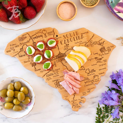 Destination South Carolina State-Shaped Cutting Board - An Initial Impression