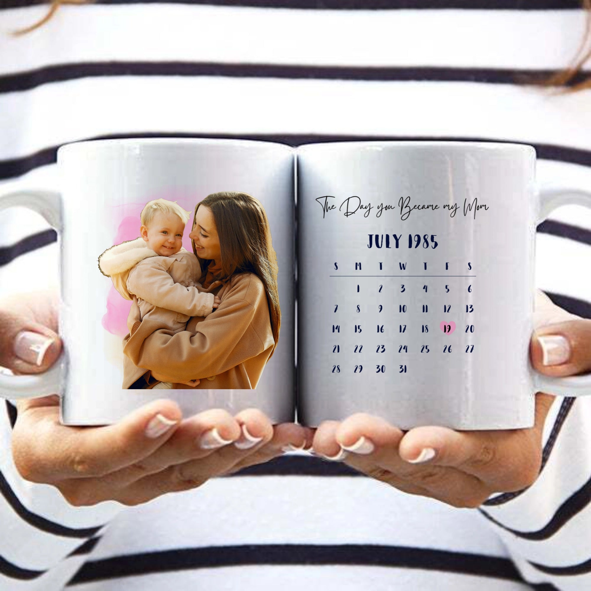 Mothers Day Mug Cloud Background