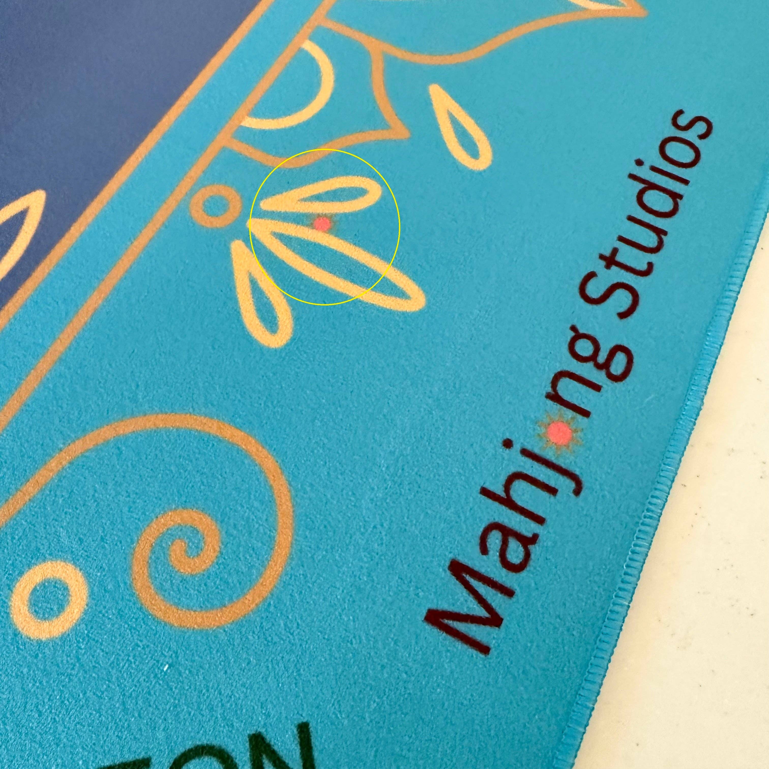 Midnight Luxe Mahjong Mat 33 x 33