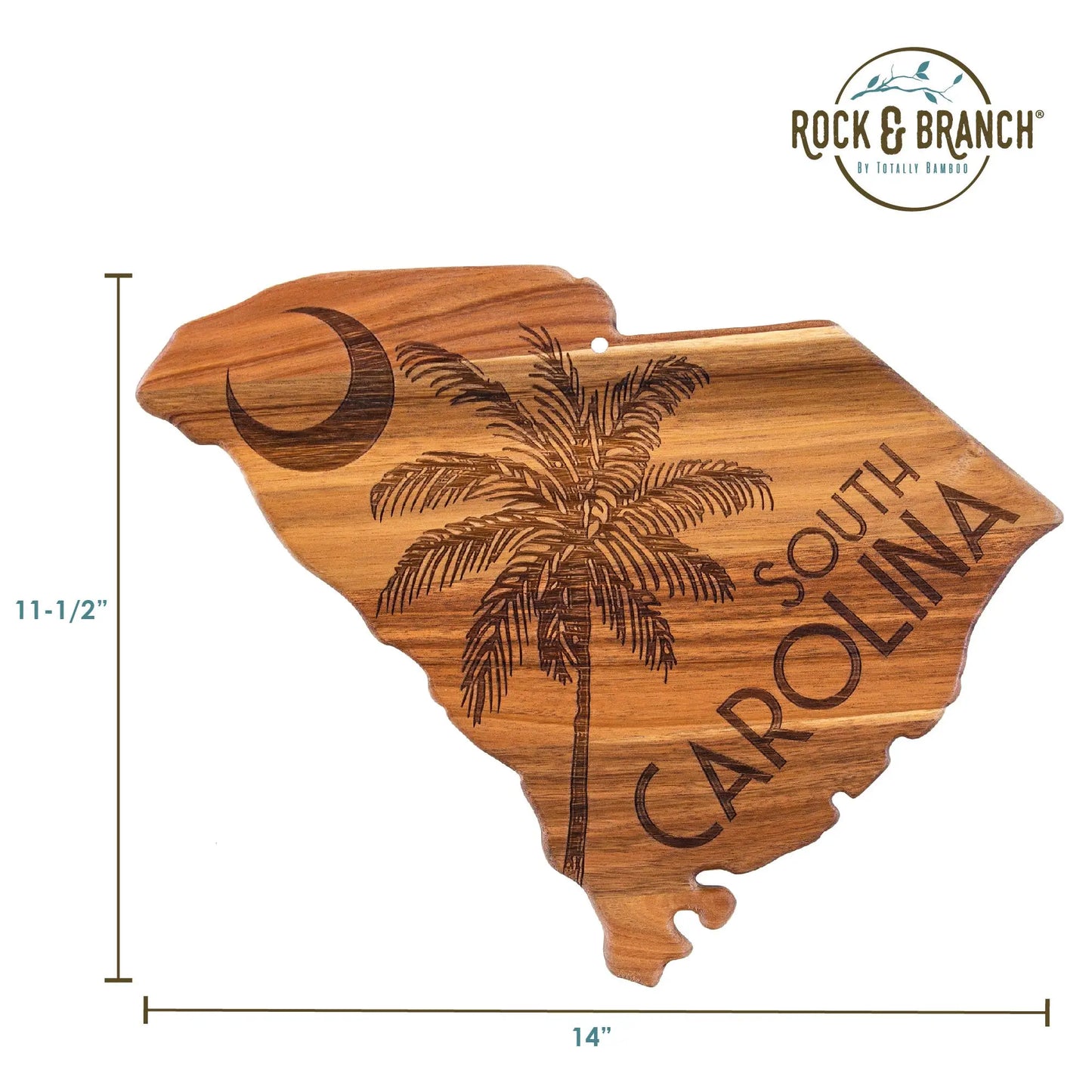 Rock & Branch® Origins Series South Carolina Serving Board