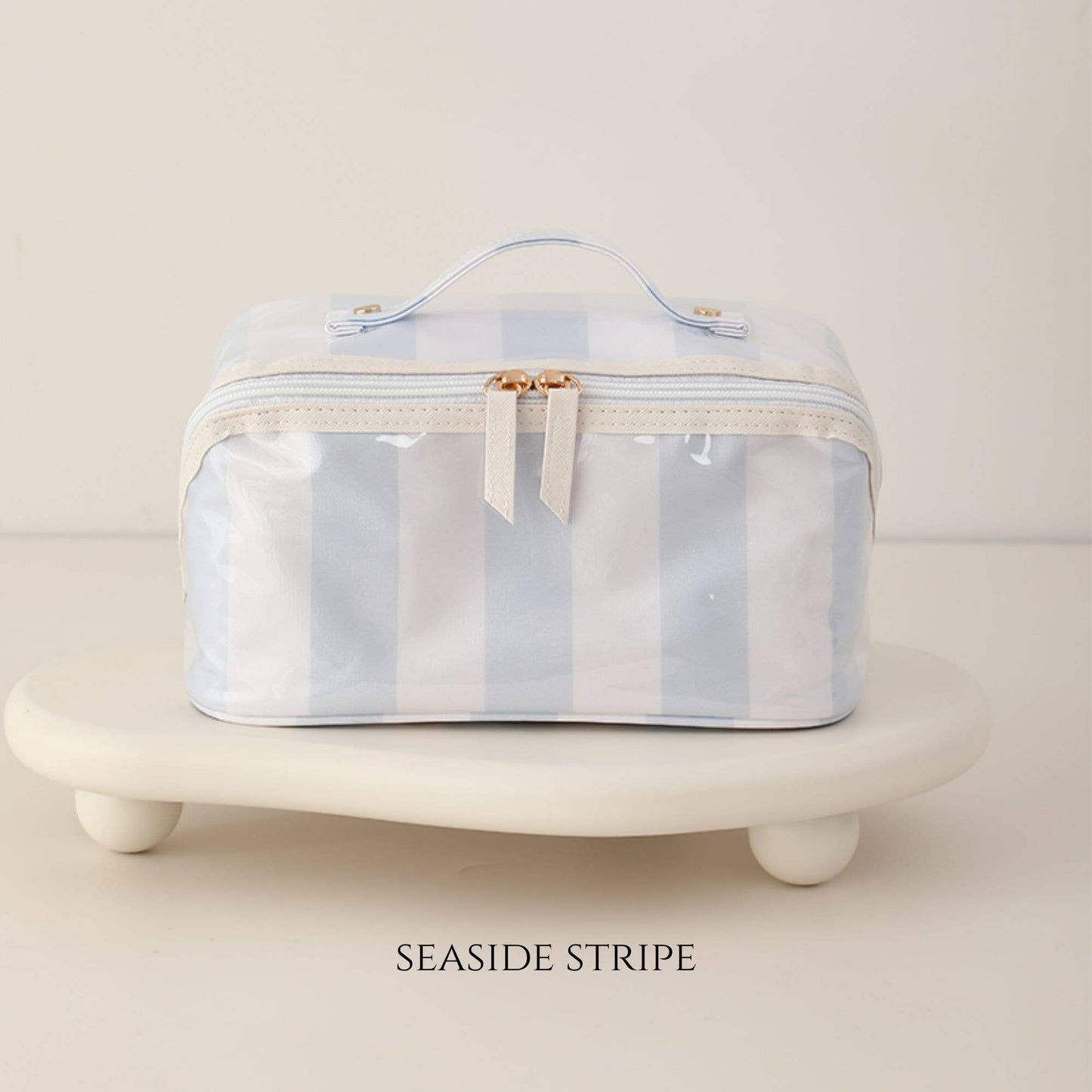 Southern My Sass - Cosmetic Case Carry All Bag PVC Plastic Coating Embroidery