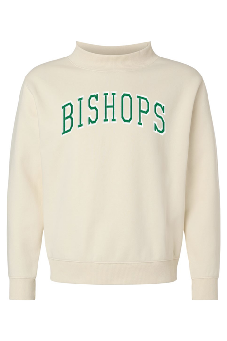 CORE FLEECE MOCK NECK - Applique Name