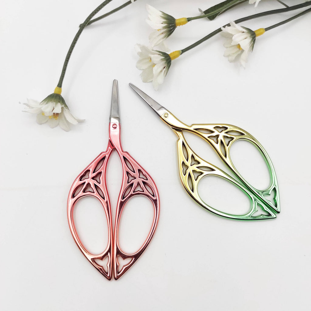 Leaf Style Small Scissors