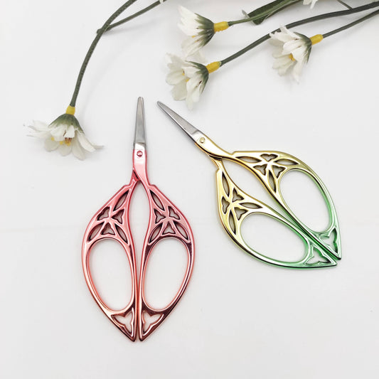 Leaf Style Small Scissors