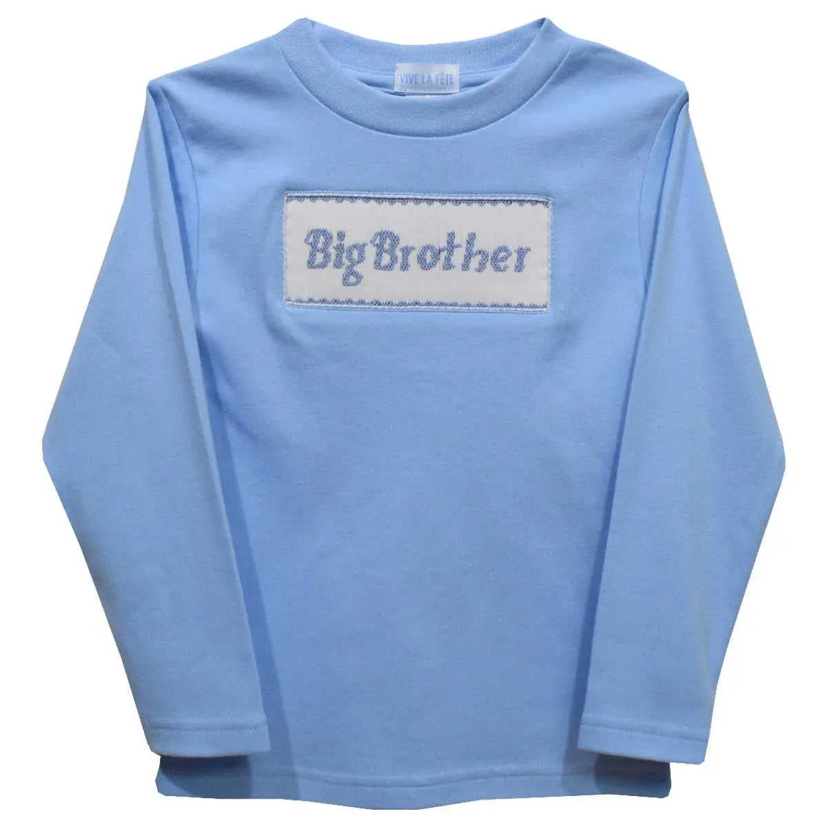 Lil Sister/Brother Smocked  Long Sleeve T-Shirt - An Initial Impression