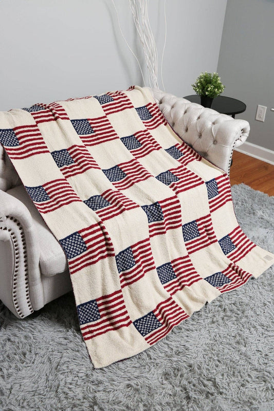 Super Lux American Throw Blanket