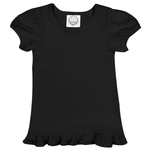 Girl's Short Sleeve Ruffle Tee Shirt - An Initial Impression