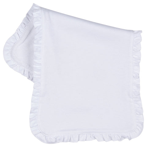 Infant Burp Cloth - Ruffle