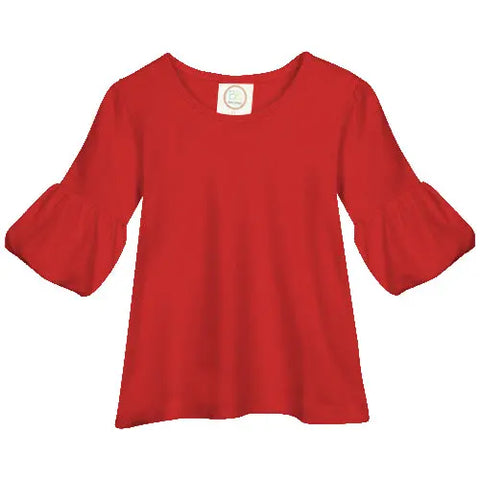 Girl's 3/4 Bubble Sleeve Tunic