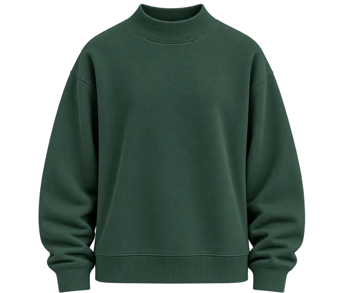 CORE FLEECE MOCK NECK