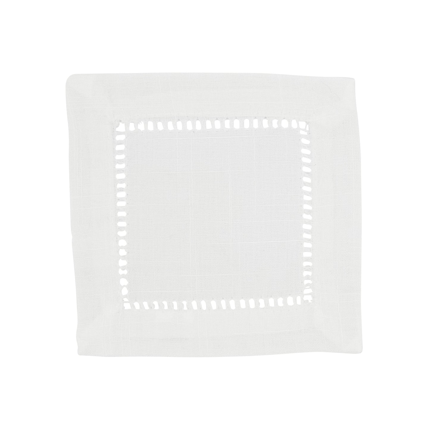 Poly Hemstitched Cocktail Napkin