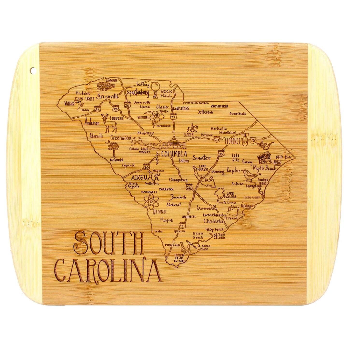 South Carolina 11" Cutting & Serving Board - An Initial Impression