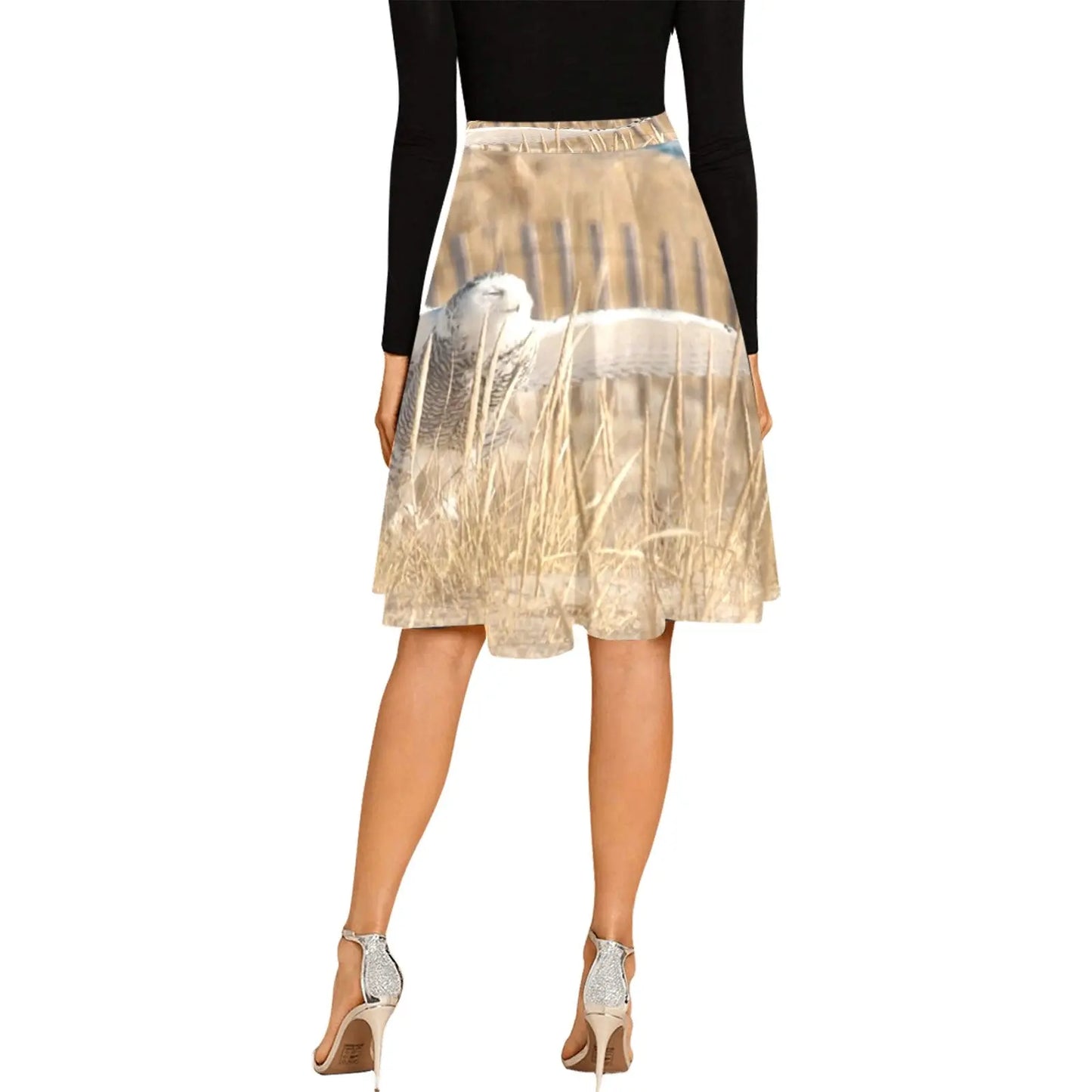 Women's Pleated Midi Skirt