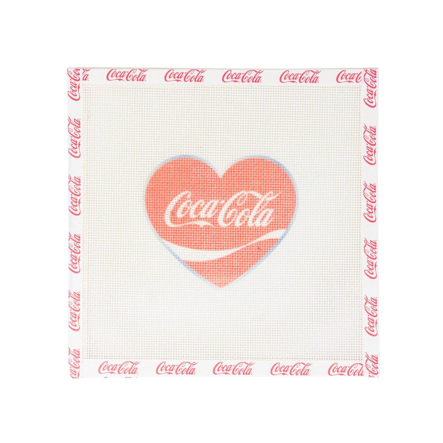 Sprite® Heart Needlepoint Canvas | Licensed Coca-Cola® Product