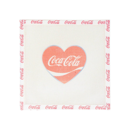 Sprite® Heart Needlepoint Canvas | Licensed Coca-Cola® Product