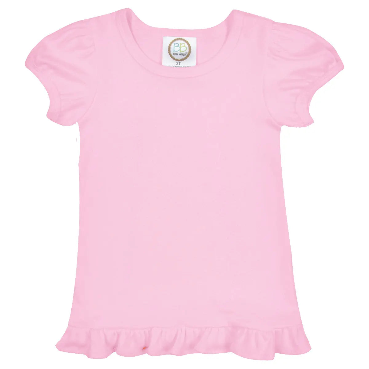 Girl's Short Sleeve Ruffle Tee Shirt - An Initial Impression