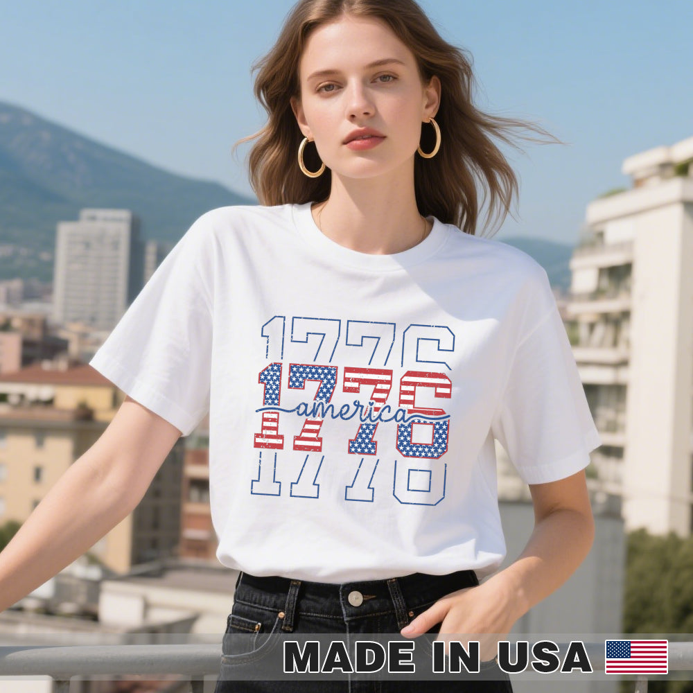 DTG Cotton T-Shirt (Print in USA)-White