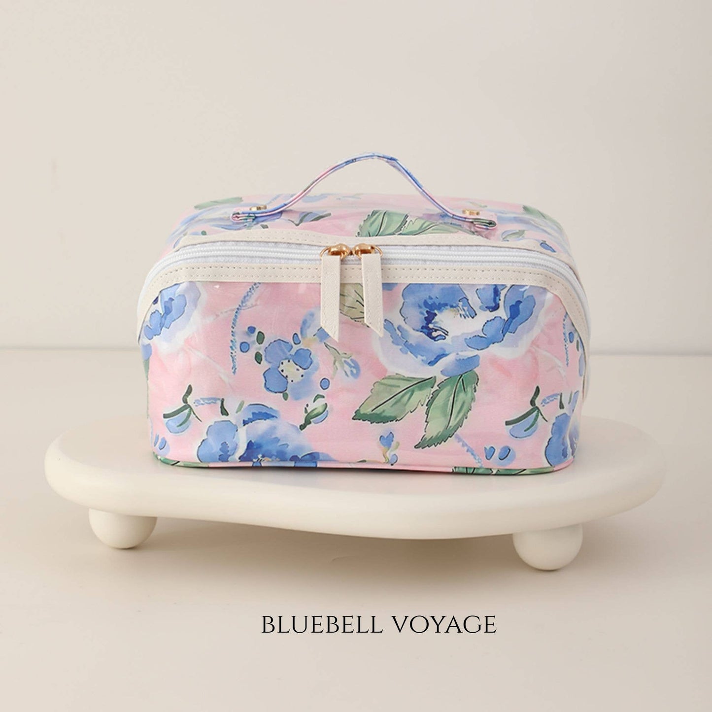 Southern My Sass - Cosmetic Case Carry All Bag PVC Plastic Coating Embroidery