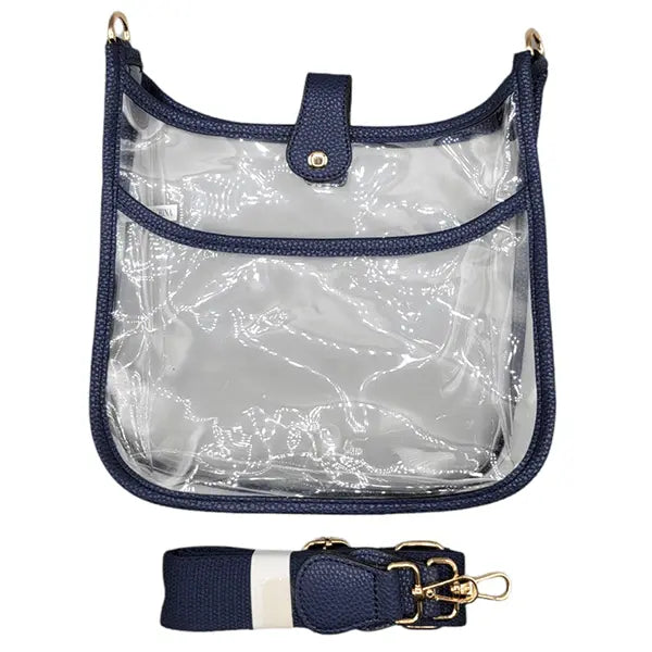 Game day Clear crossbody bag