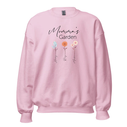 Momma's Garden Crew Neck Sweatshirt