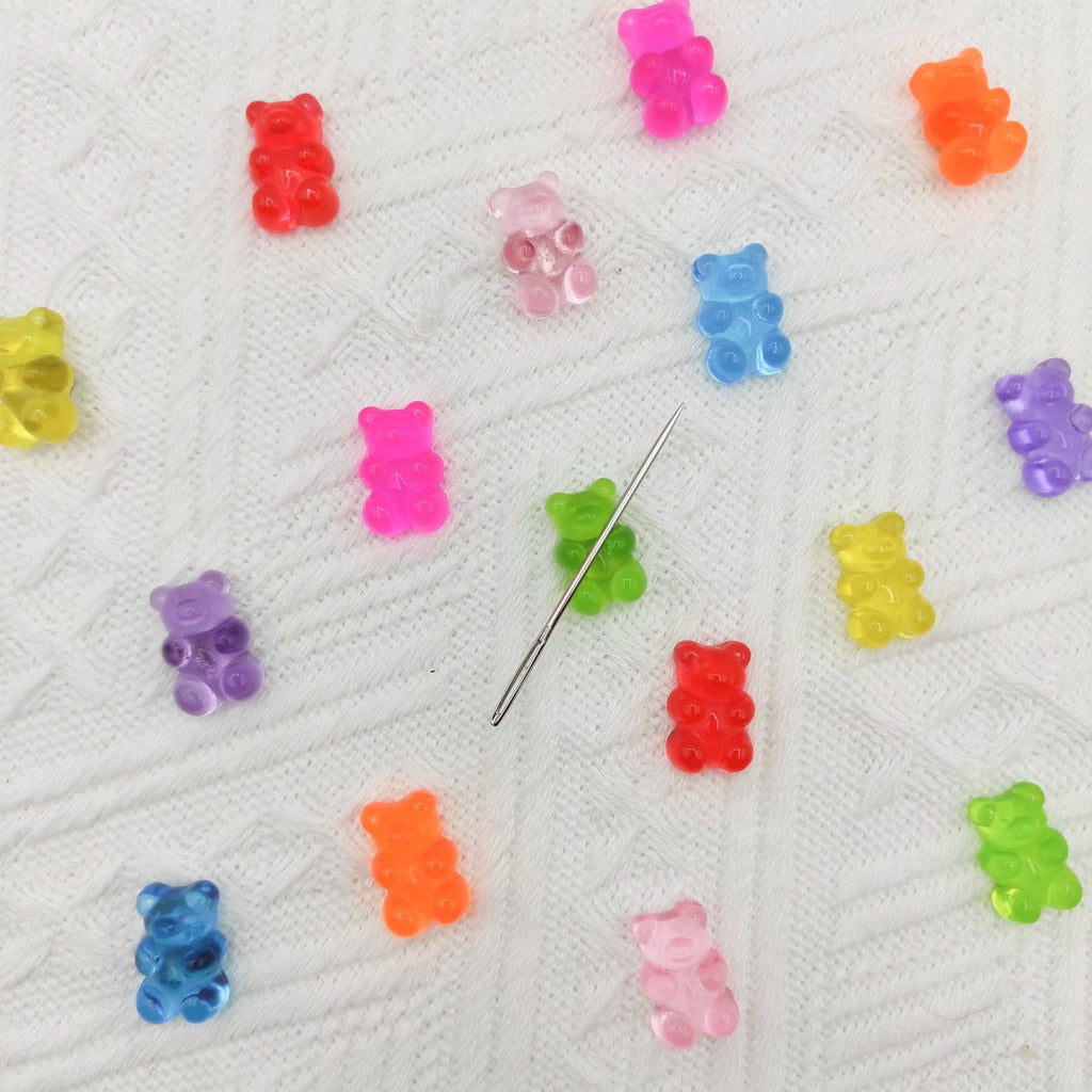 Gummy bear small needle minders