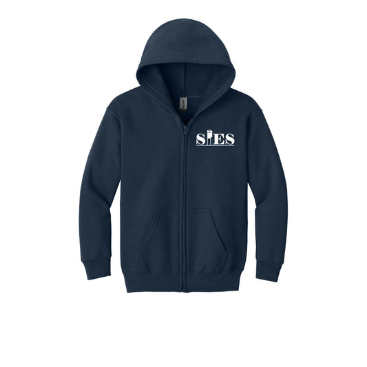 Youth Heavy Blend™ Full-Zip Hooded Sweatshirt SIES