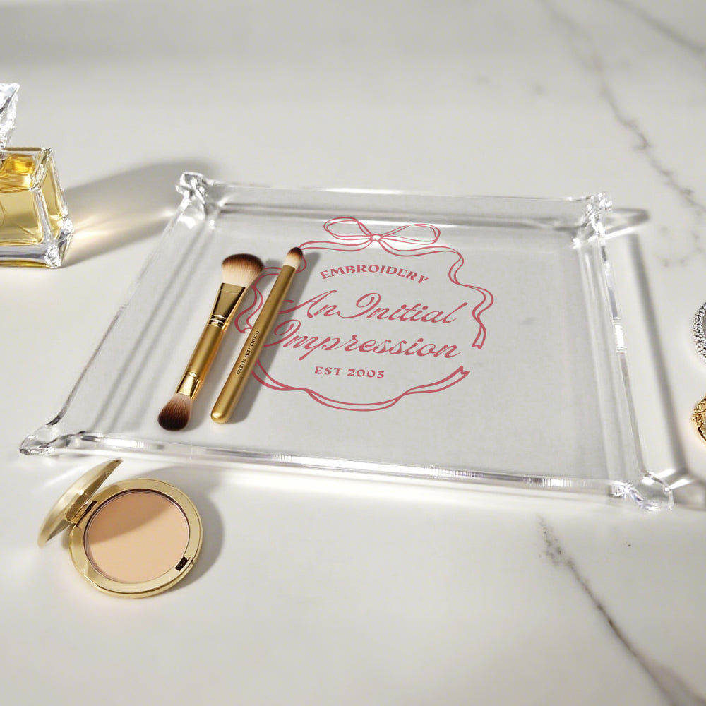 Rectangle Acrylic Tray-2 Side Print