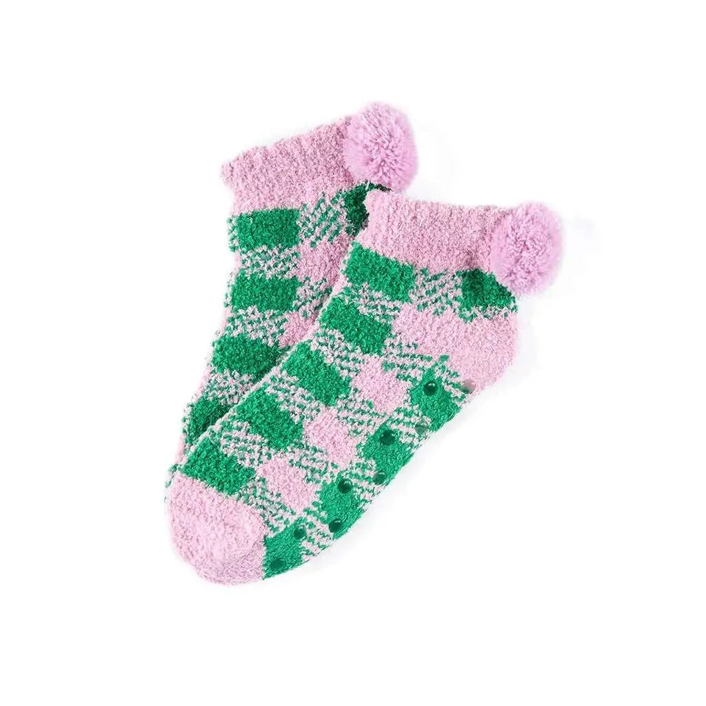 CHLO HOME SOCKS, GREEN Shiraleah An Initial Impression