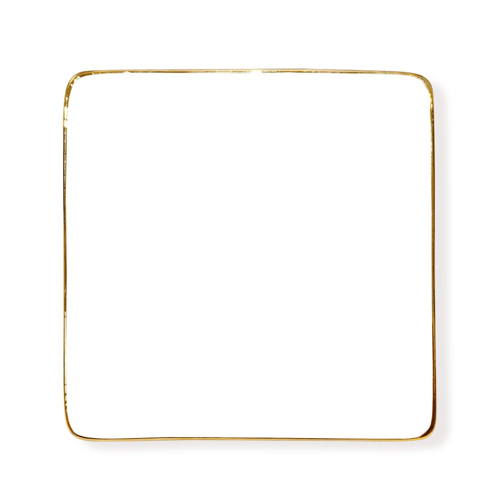 009= Square Ceramic Ring Dish (US)