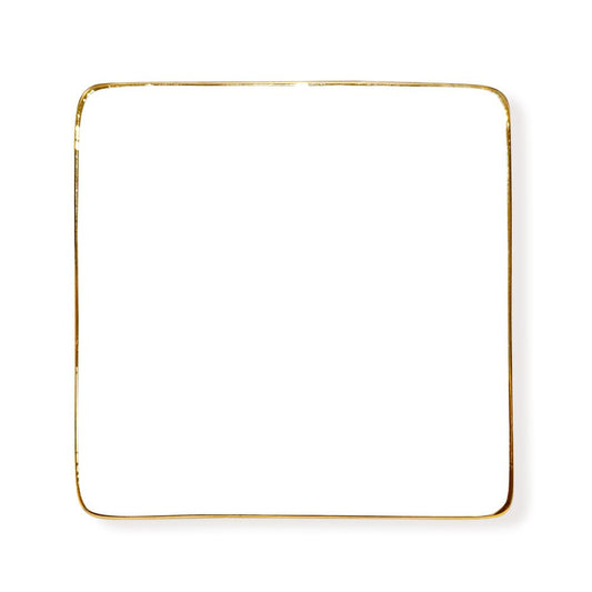 009= Square Ceramic Ring Dish (US)
