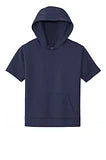 Sport-Tek® Youth Sport-Wick® Fleece Short Sleeve Hooded Pullover