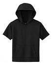Sport-Tek® Youth Sport-Wick® Fleece Short Sleeve Hooded Pullover