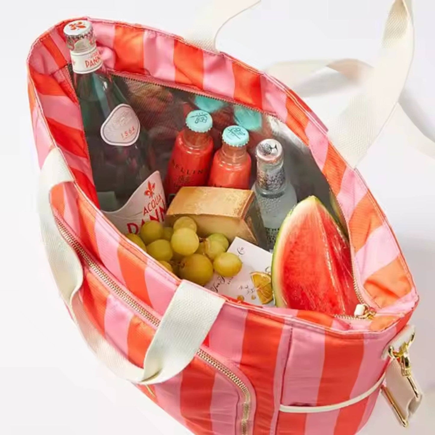 Monogrammable Blank Cooler Tote Bag