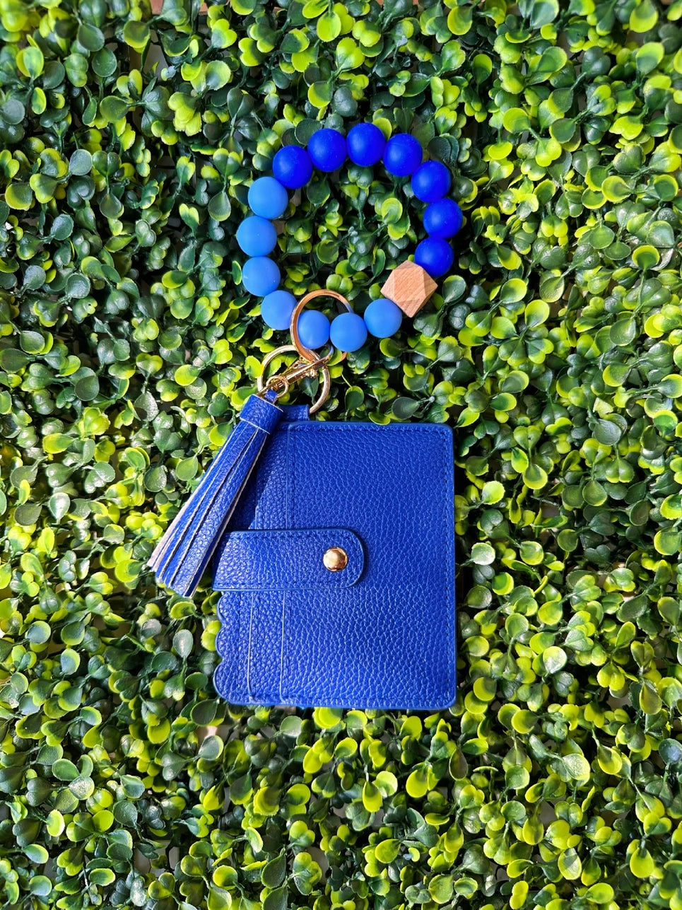 Silicone Beaded Wristlet for Needlepoint Canvas