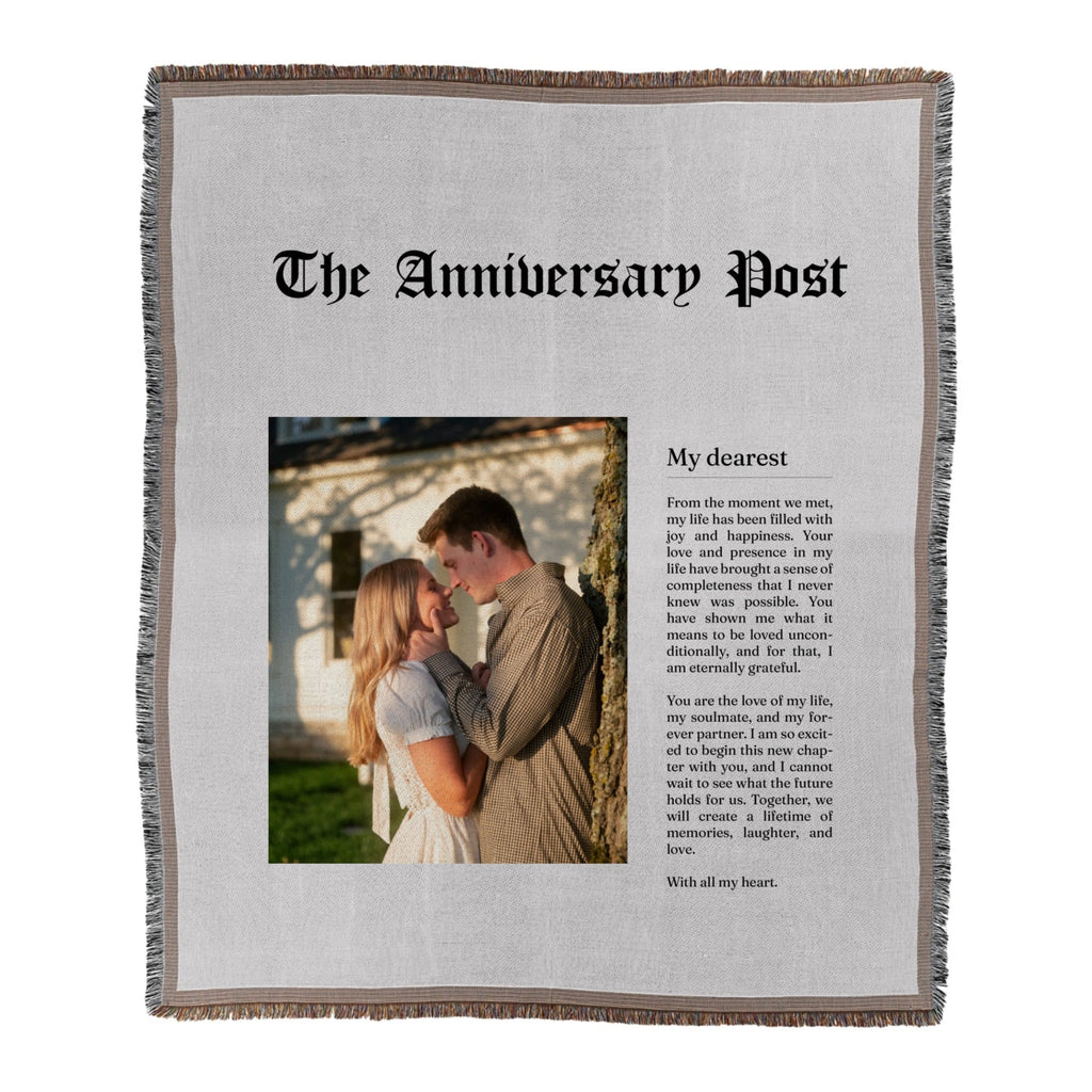 Custom Woven Blanket