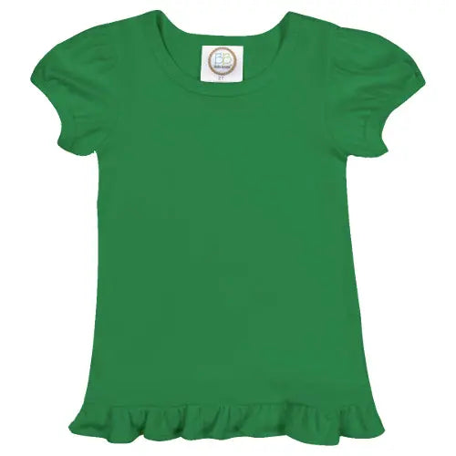 Girl's Short Sleeve Ruffle Tee Shirt - An Initial Impression