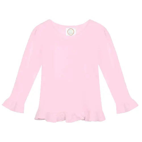 Girl's Long Sleeve Ruffle Tee Shirt - An Initial Impression